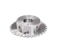 Piñón de cadena de rodillos de dientes de acero inoxidable 304 | 04C Acero inoxidable 304 8-25 mm 40T: Transmisión industrial mecánica(12mm)