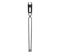Pintas de leña, pinzas de fuego para fogata Tintas de garra de troncos de | Registros portátiles Tweezers de forma segura, accesorios de servicio pesado