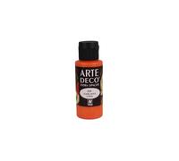 PINTURA ACRILICA DE VALLEJO MODELO ARTE DECO COLOR CORAL BOTE DE 60 ML COLORES OPACOS