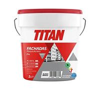 Titan Pintura acrílica para fachadas F-4 mate blanco 1 L 125670001