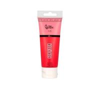 Pintura acrilica liderpapel tubo de plastico de 120 ml color rojo pirrol - DC65