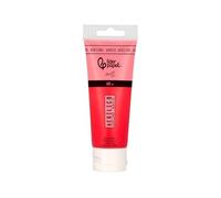 Pintura acrilica liderpapel tubo de plastico de 60 ml color rojo pirrol - DC40
