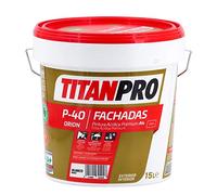 Pintura acrílica Premium A4 Blanco P40 Titan Pro - Mate, 15 L