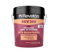 Pintura blanca de fachadas 14l revetón