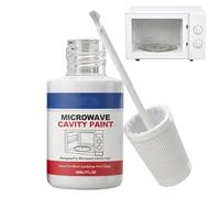 Pintura Cavidad Microondas - 30ml Reparación Rayaduras | Pinturas Retoque Electrodomésticos | Pintura Horno Cocina Hogar | Restauración Acabado Interior