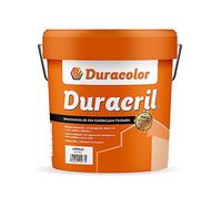 Pintura Duracril Liso - Color Ladrillo - 4 Litros - Resistente a la Intemperie y a la Radiación Ultravioleta - Pintura Transpirable - Pigmentos Inorgánicos - Especial Para Fachadas - Duracolor