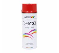 Pintura en aerosol Motip Deco Glycero brillante rojo fuego 400 ml (01628)