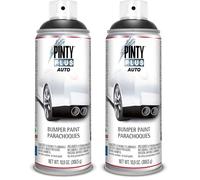 PINTURA EN SPRAY AUTO 520cc BUMPER TEXTURADO (Paquete de 2)