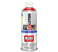 Pinty Plus - Pintura en spray PINTYPLUS Evolution Water-Based 520CC - RAL 3020 Rojo tráfico
