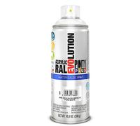 Pinty Plus Pintura en spray Evolution base agua 520 cc RAL 9010 Blanco Puro