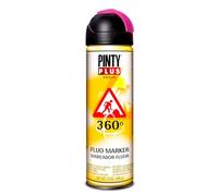 Pinty Plus Pintura en spray TECH 650 Marcador 360º Fucsia T184