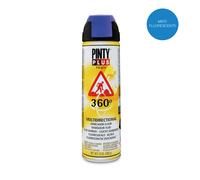 Pintura en spray PINTYPLUS TECH 650 Marcador 360º Azul T118