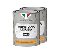 Pintura líquida Impermeabilizante Blanca 1500 ml PROXINOVA - Para Terrazas, Muros y Techos, Membrana Líquida Impermeabilizante Antihumedad, de Alta Resistencia, Revestimiento Impermeable Duradero