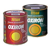 PINTURA OXIRON LISO EF. FORJA AG. NEGRO 750ML TITAN Black