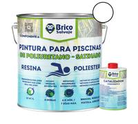 Pintura para piscinas de poliéster de BRICOSALVAJE - Protección y embellecimiento para piscinas de poliéster