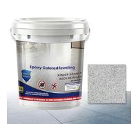 Pintura para suelos de resina epoxi con | Autonivelante resistente al desgaste - Pintura para suelos de resina epoxi con de colores - para interiores exteriores ducha garaje casa y