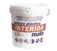 Pintura plastica blanca mate 15l