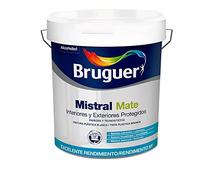 PINTURA PLASTICA BLANCA MATE MISTRAL 0,75l LITROS 5586676 BRUGUER