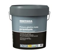 Pintura plástica blanca mate restora premium 4 l