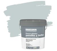 Pintura plástica interior azul bruma restora 4l