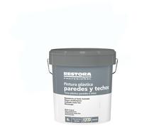 Pintura plástica interior blanco niebla restora 4l