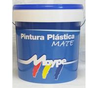 Pintura plastica mate int/ext blanca 4l