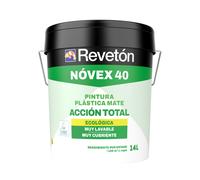 Pintura plástica mate novex 40 14l revetón
