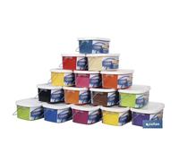 Pintura plástica monocapa cereza (2,5 lt)