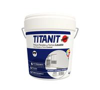 Pintura plástica titanit blanca mate 4l