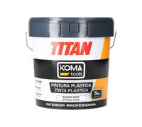 PINTURA PLÁSTICA VINÍLICA INTERIOR BLANCO MATE 5 Kg, Koma Tools - Envío desde España 24/48H -