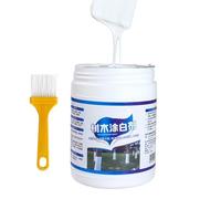 Pintura Protectora para Árboles 500g - Cal para Pintar Troncos de Árboles Frutales - Protector Contra Heladas, Grietas y Quemaduras Solares - Incluye Pincel.