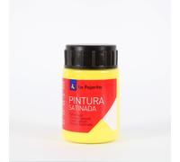 Pintura Satinada LA PAJARITA Bote 35 ml. L-01 Amarillo Limón