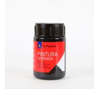 Pintura Satinada LA PAJARITA Bote 35 ml. L-22 Negro