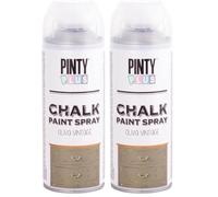 Pintura spray a la tiza PINTYPLUS CHALK 520cc oliva vintage CK803 (Paquete de 2)