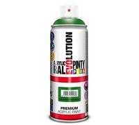 Pintura spray Acrílica Brillo PINTYPLUS EVOLUTION 520cc Grass green Ral 6010