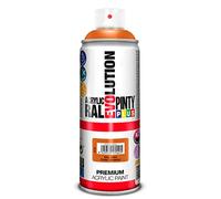 Pinty Plus Pintura spray Acrílica PINTYPLUS EVOLUTION Brillo 520 cc Pure orange RAL 2004 Estándar