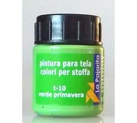 Pintura Tela LA PAJARITA Bote 25 ml. T-10 Verde Primavera