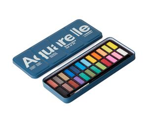 Pinturas de acuarela AQUARELLE, 24 piezas, Printworks
