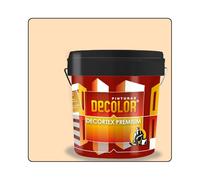 PINTURAS DECOLOR DECORTEX LISO PREMIUM - Pintura revestimiento impermeabilizante para fachadas. (4 litros). DAKAR.