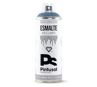 PINTUSOL Esmalte Brillante Azul Pastel en Spray RAL5024, Acabado Brillo, Resistencia UV Alta Opacidad, Fácil Aplicación Multisuperficie Madera Metal Plástico, Pintura Profesional Espray 400ml