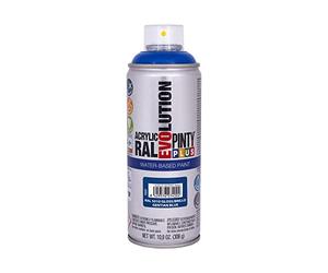 PINTY PLUS 95882 Pintura EN Spray Evolution Water-Based 520CC Azul GENZIANA, RAL 5010 Gentian Blue, 65 mm