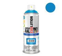 Pinty plus 95883 pintura en spray evolution water-based 520cc azul cel