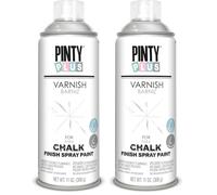 PINTY PLUS CHALK 520CC CK821 BARNIZ MATE (Paquete de 2)