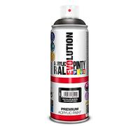 Pinty Plus Esmalte acrílico Evolution – Negro (Metallic Black) – 400 ml
