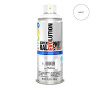 Pinty plus pintura en spray evolution water-based 520cc ral 9010 blanc