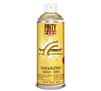 PINTY PLUS Pintura en spray TECH 520cc Galvazinc Oro G151