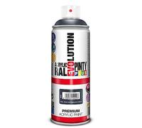 Pinty Plus Pintura spray acrílica Evolution 545 – Brillo 520 cc – Gris antracita RAL 7016
