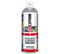 PINTYPLUS Pintura en spray Acrilica Brillo EVOLUTION spray 520cc Squirrel Grey RAL 7000