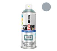 Pintyplus pintura en spray evolution water-based 520cc ral 7001 gris p