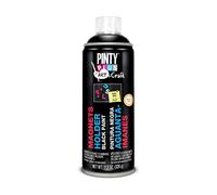 Pintyplus pintura spray aguanta imanes negra 400 ml.